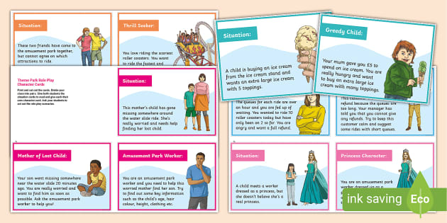 Past Tense Role Play Cards ESL Adults