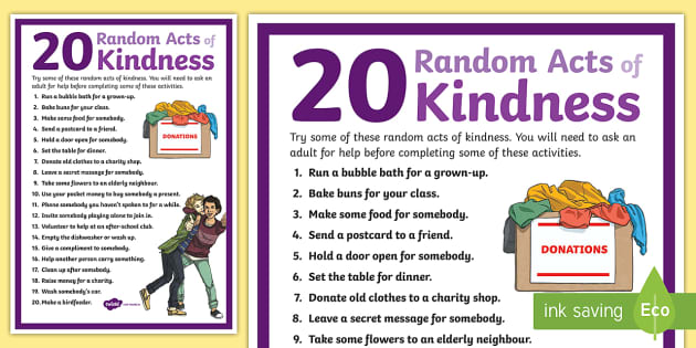 World Kindness Day Poster Twinkl Display Resources
