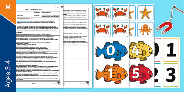 EYFS Links Numerals and Amounts to 5 Adult Input Plan & Pack