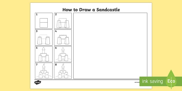Sand Castle Drawing Stock Illustrations – 1,640 Sand Castle Drawing Stock  Illustrations, Vectors & Clipart - Dreamstime