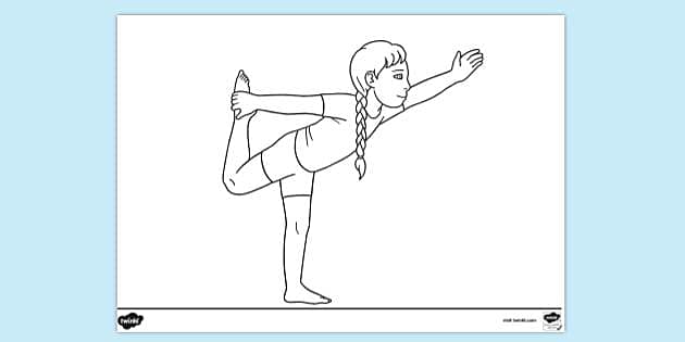 Gratitude Yoga Coloring Pages kids - Flow and Grow Kids Yoga