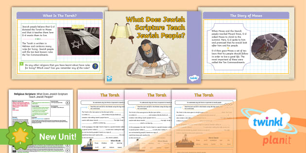 RE: Religious Scripture:Jewish Scripture. Year 3 Lesson 7