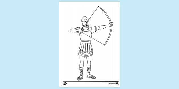 ancient greek bow and arrow