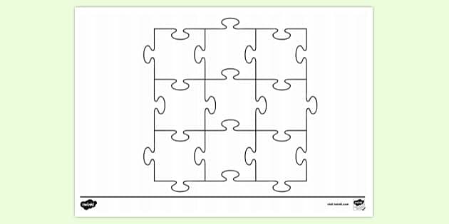 FREE! - Puzzle Colouring Page | Colouring Sheets - Twinkl