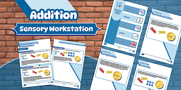 SEND Addition Sensory Workstation