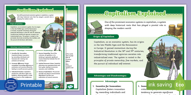 introduction on capitalism essay