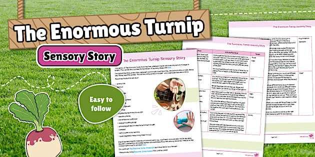 Sensory Story: The Enormous Turnip