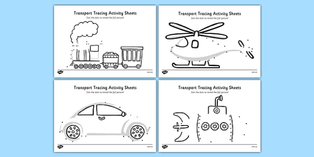 transport shadow matching worksheet worksheet