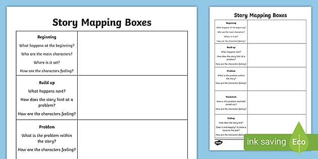 T2 E 4930 Story Mapping Boxes Activity Sheet English Ver 2 