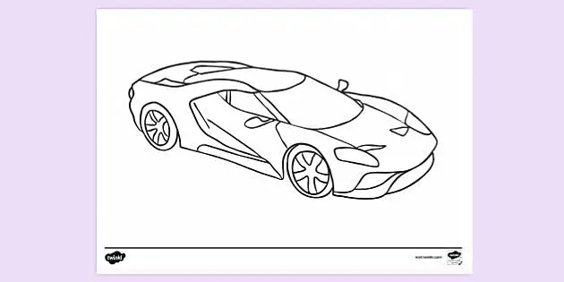 Cool Car Coloring Pages  100 Original And Free 2023