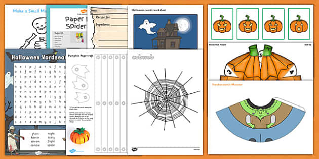 Top 10 KS1 Halloween Activity Pack (teacher made) - Twinkl