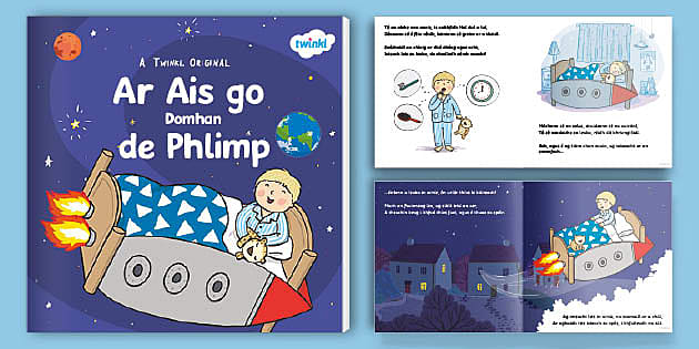 Ar Ais go Domhan de Phlimp: Ríomhleabhar (teacher made)