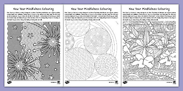 Adult Coloring Books Deep Relaxation: Templates for Meditation and