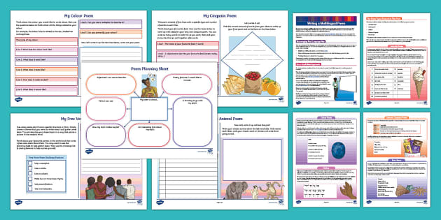 Writing Multilingual Poems with EAL Learners - Resource Pack