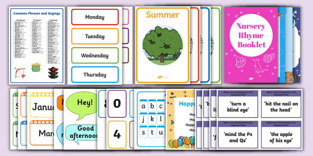 Automatic Sequences Speech Therapy Resource Pack - Twinkl