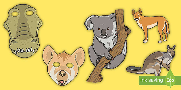 Australian Animals Booth Props (Teacher-Made) - Twinkl