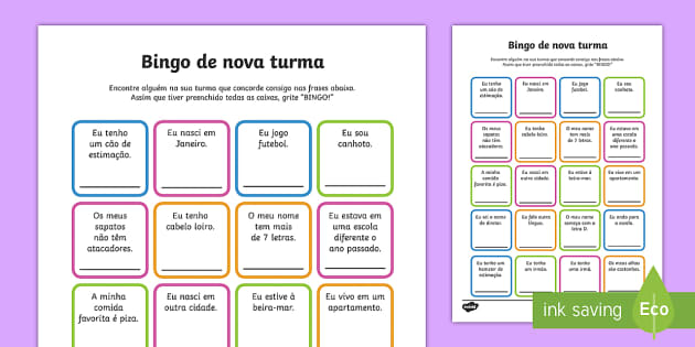 5 ideias para um BINGO DIVERTIDO para todas as idades