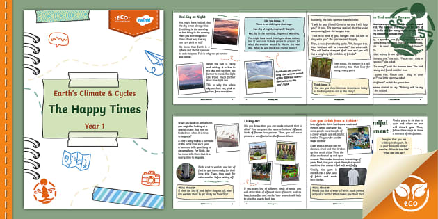 Year 1 Earth's Climate & Cycles: The Happy Times