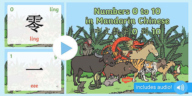 ёясй 0 10 Numbers In Mandarin Chinese Pronunciation Powerpoint English ёясй 0 10 Numbers In Mandarin Chinese Pronunciation Powerpoint English