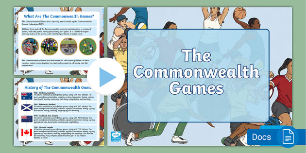 The Commonwealth Games PowerPoint (teacher Made) - Twinkl