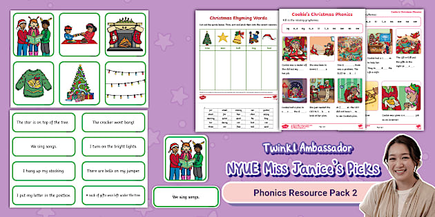 NYUE Miss Janice Phonics Pack 2