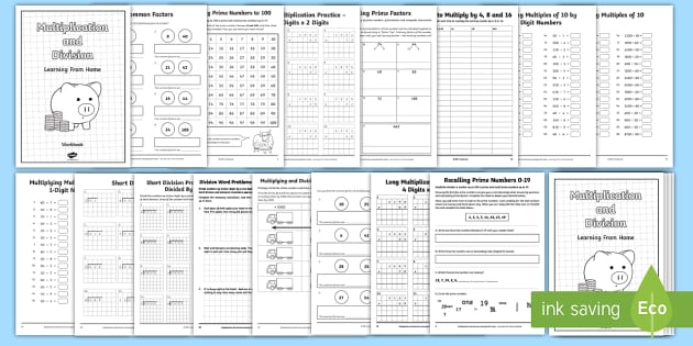 year 5 maths sheets home learning booklet answers