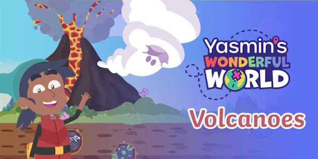 Volcanoes Geography Game for Kids