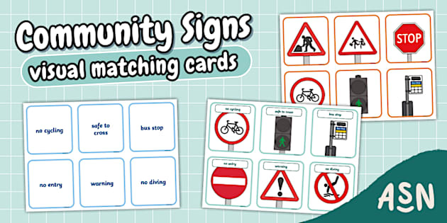 Humankind Unit Cards Community Signs Matching Cards