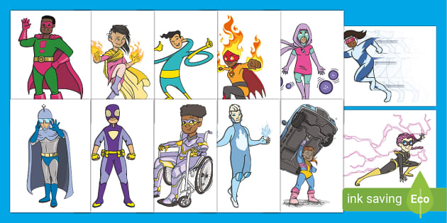 How to Draw ???????????????????????? Characters: 2022 Version Super Heroes Sketch Book, Learn to Draw Comic Characters, Great Gift for Kids Ages 4