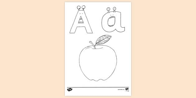 FREE! - Colour by Alphabet Colouring Page | Colouring Sheets