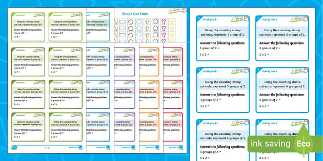 Aarna's Counting Stamps - Activity Cards (Teacher-Made)