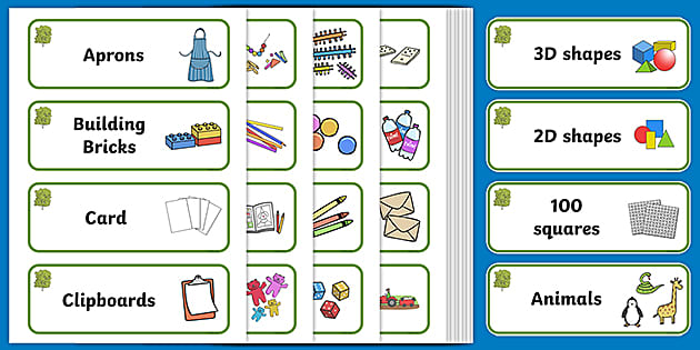 Free Birch Tree Themed Editable Classroom Resource Labels 6584