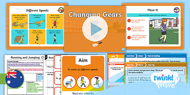 Move Y1 Multi-skills: Running And Jumping L1: Changing Gears