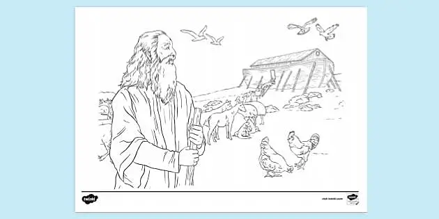 Noah S Ark Free Colouring Pages Colouring Sheets