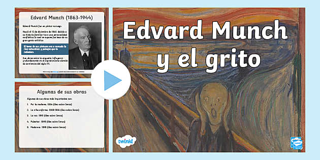 Atividade Sobre O Grito, Edvard Munch