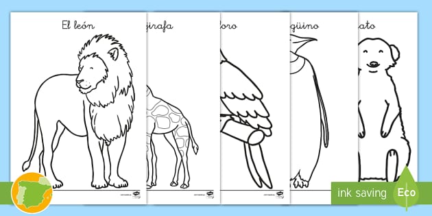 hojas-de-colorear-el-zoo-animales-teacher-made-twinkl