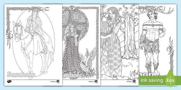 samhain coloring pages for kids