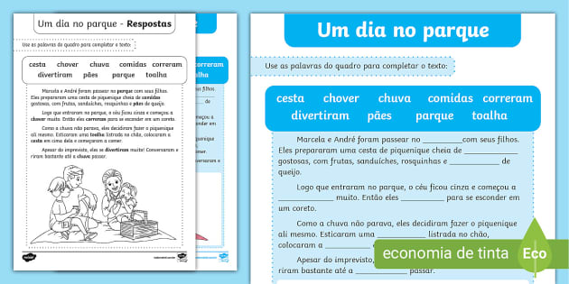 Plano de aula - 6o ano - Interpretação de texto