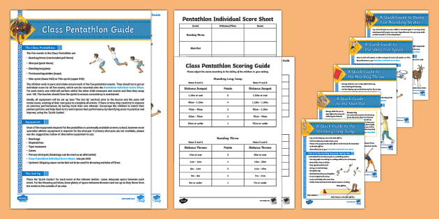 pentathlon score calculator