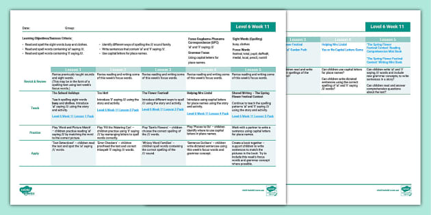 day lesson planner