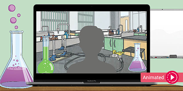 FREE Science Lab Virtual Background | Online | Twinkl USA