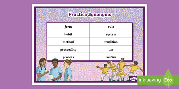 Practice Synonyms Word Mat Teacher Made Twinkl