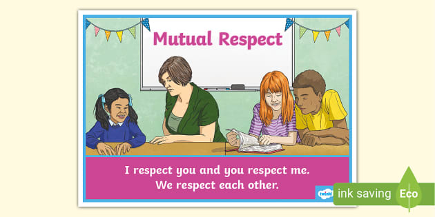  Why Is Mutual Respect Important Poster