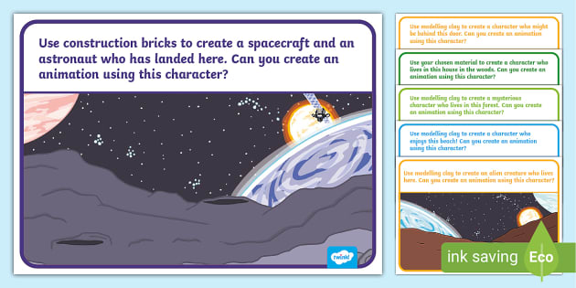Animation Character Creation Cards (teacher made) - Twinkl