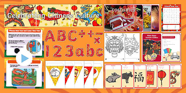 chinese new year ks1 primary resources