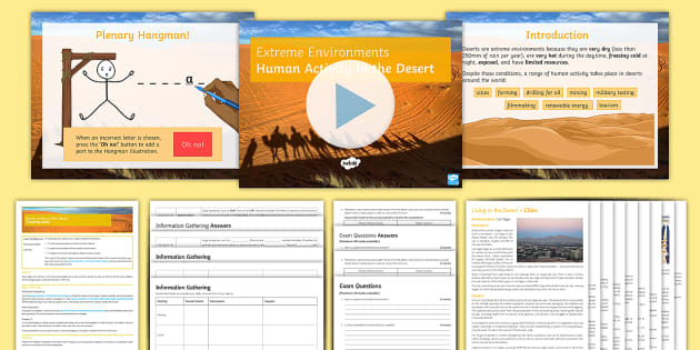 temperate desert human adaptation