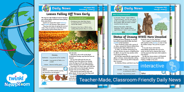 News For Children | Twinkl Resources (teacher Made) - Twinkl