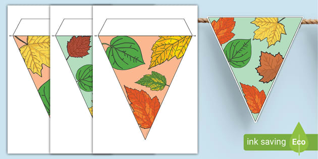 Leaf Bunting (صُمم من قبل مُختصّين)