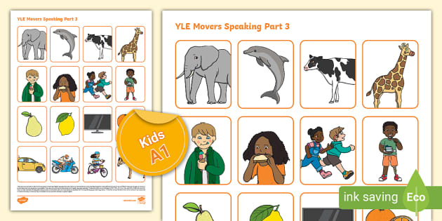 ESL YLE Movers Speaking Part 3 Worksheet (1) [Kids, A1]