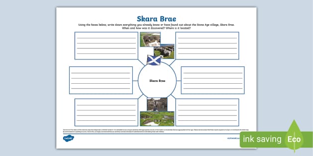 Skara Brae Mind Map,skara brae (teacher made) - Twinkl